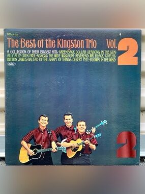 Vintage Vinyl THE BEST OF THE KINGSTON TRIO Vol. 2 Record Album 1965